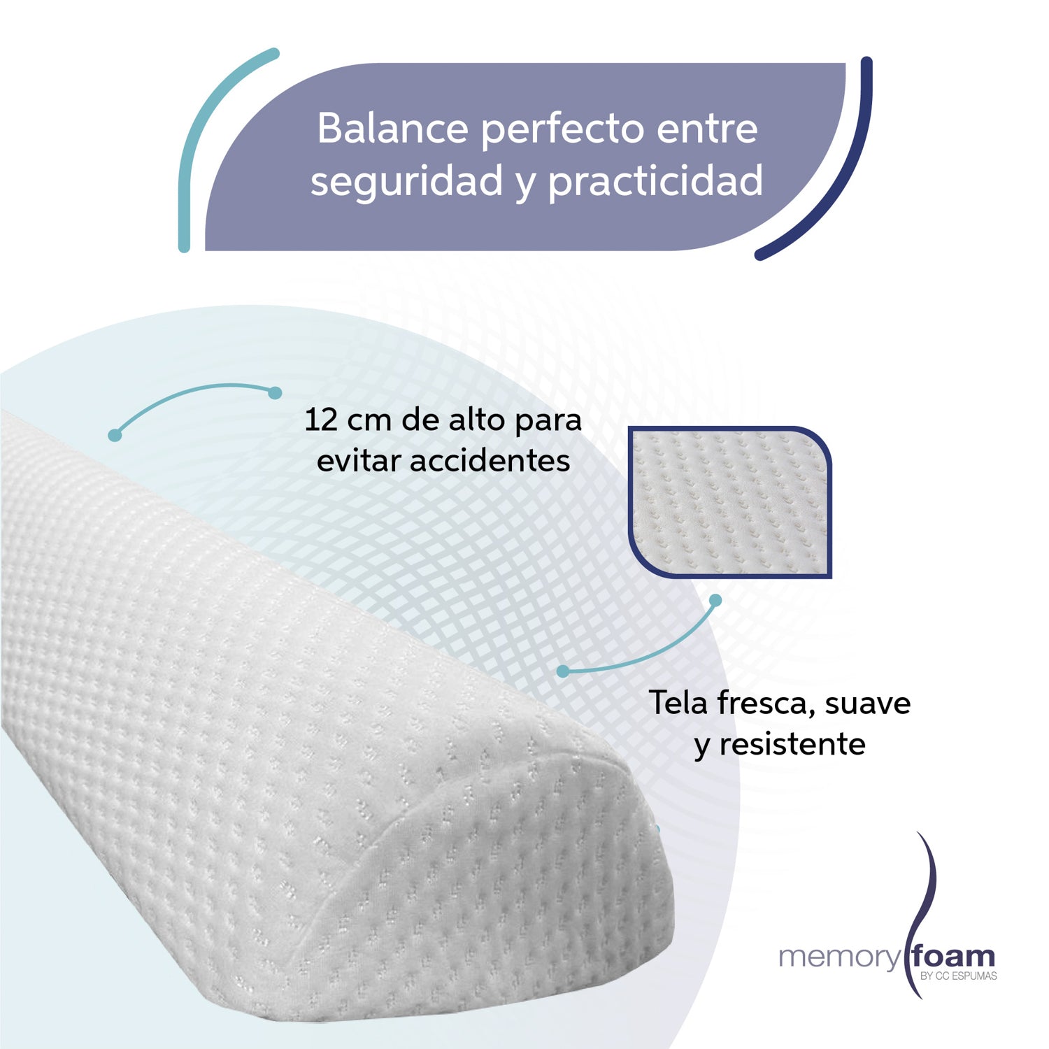 Barandal para niños.