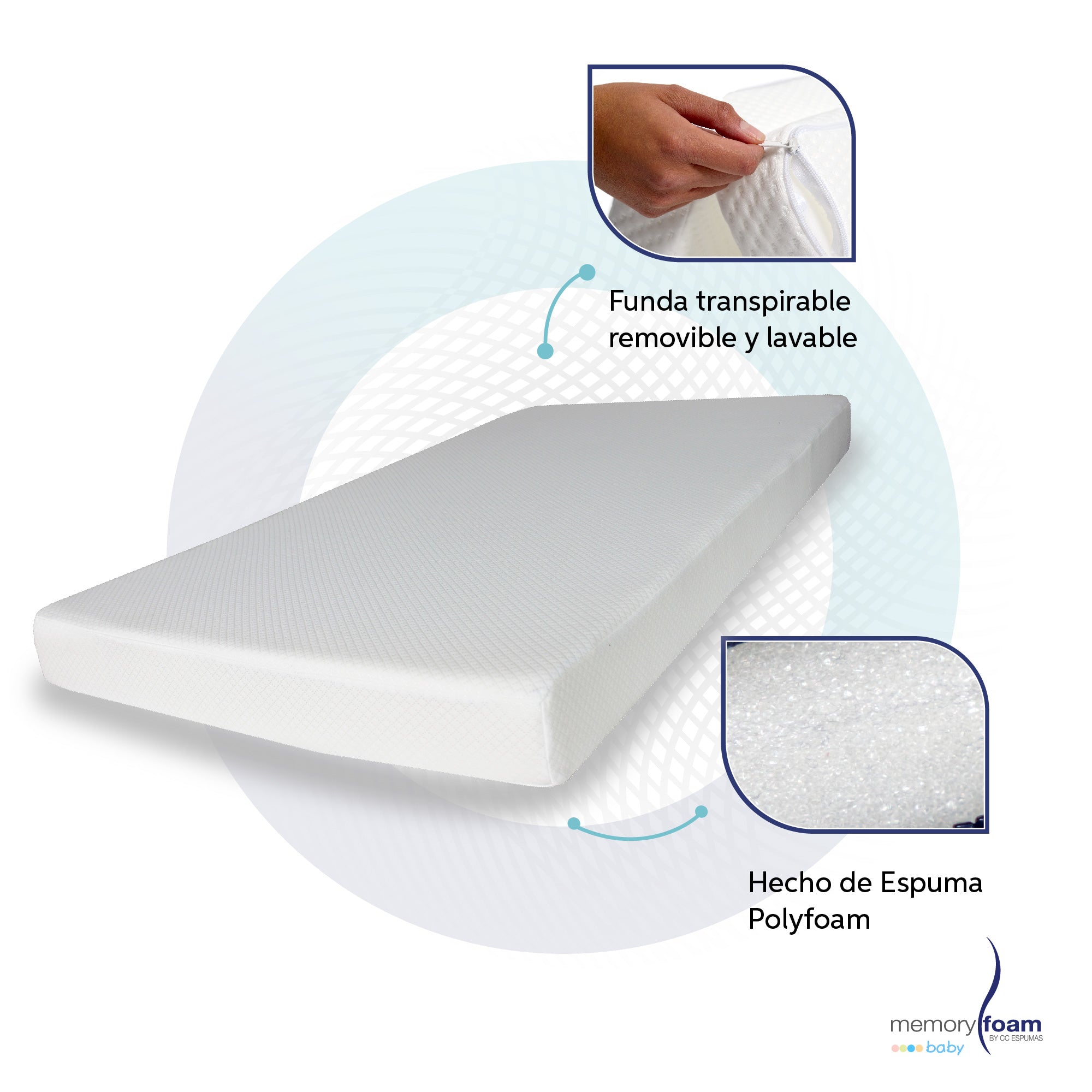 Colchón Colecho Cuadrado