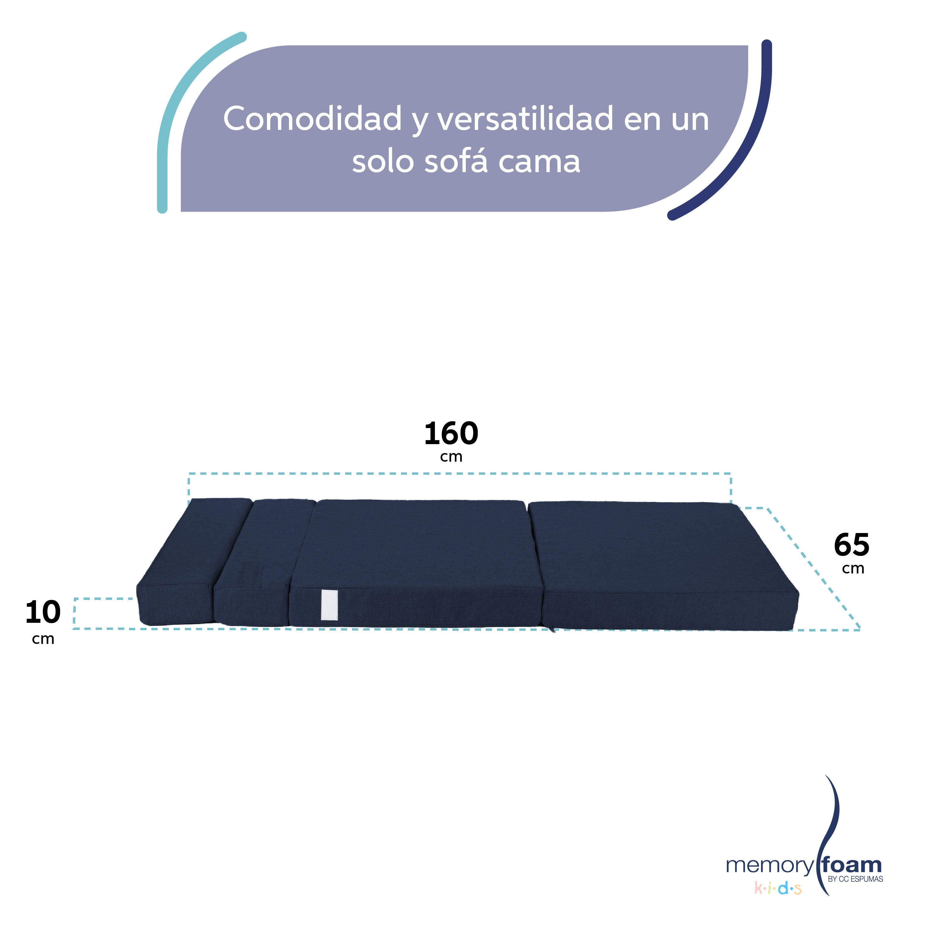 Sofá Cama Cozy Kids