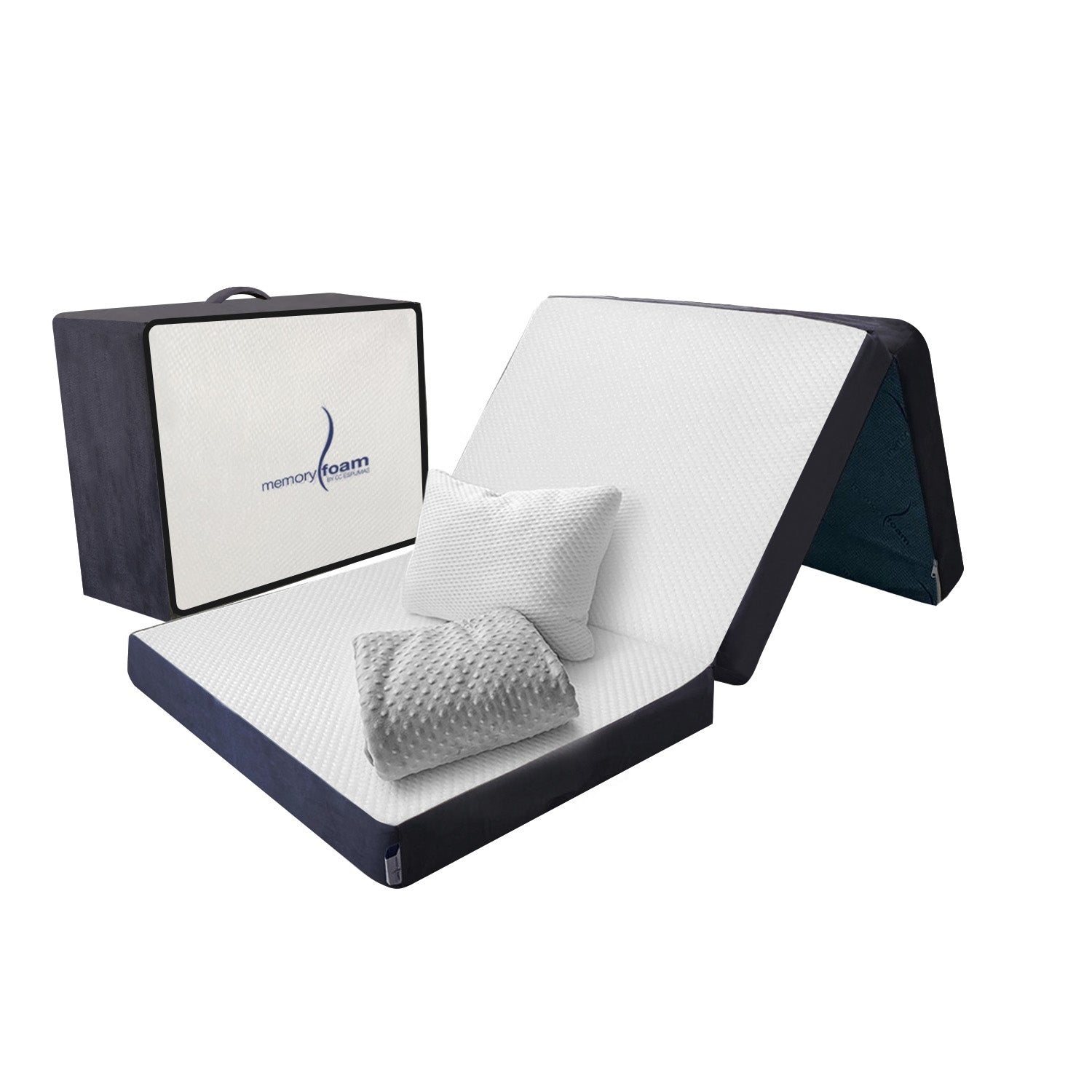 Pack Colchón Plegable + Cobija + Almohada(s)