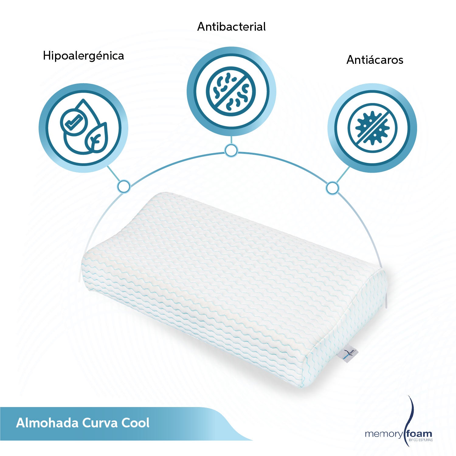 Almohada Curva Cool