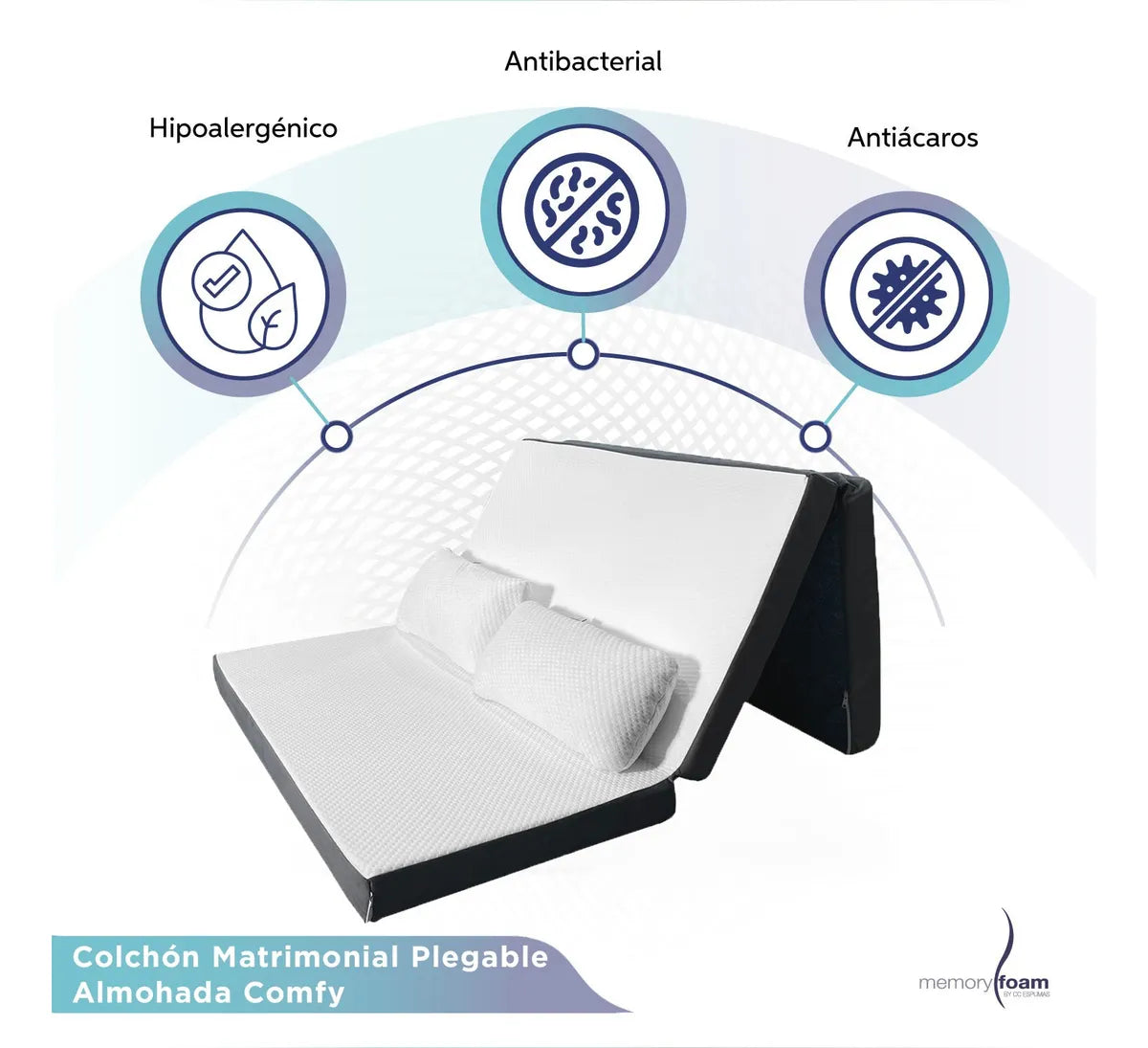 Pack Colchón Plegable + Almohada(s)