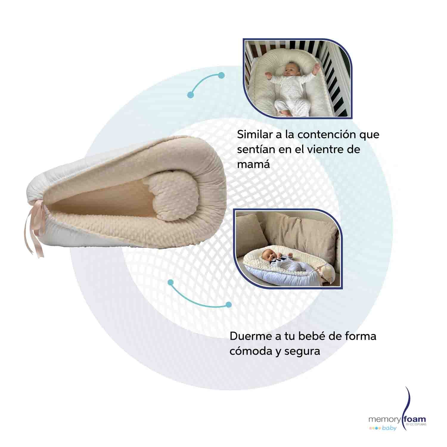 Pack de Bebé con Nido + Almohada de Lactancia + Cambiador