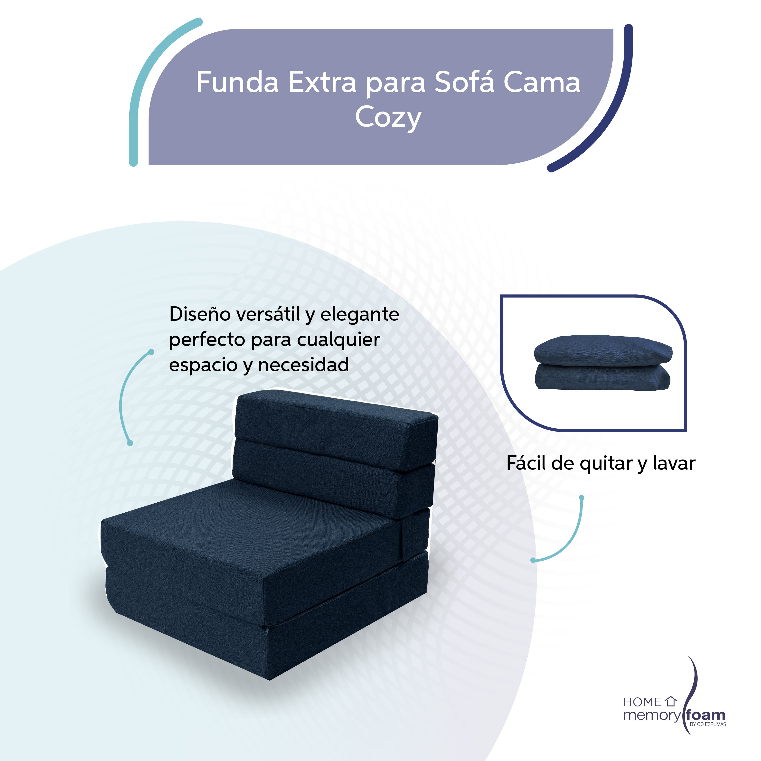 Funda Extra Sofá Cama Cozy