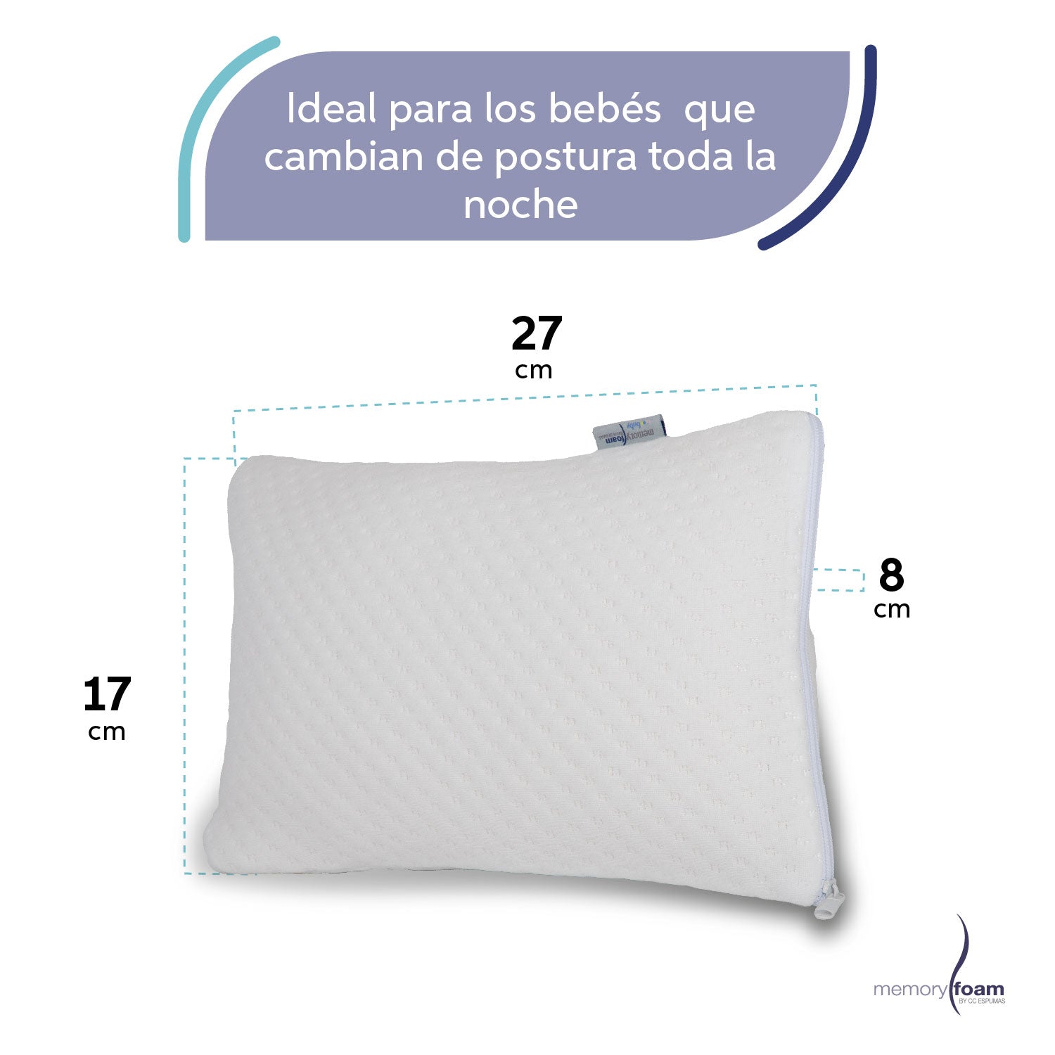 Almohada para bebé