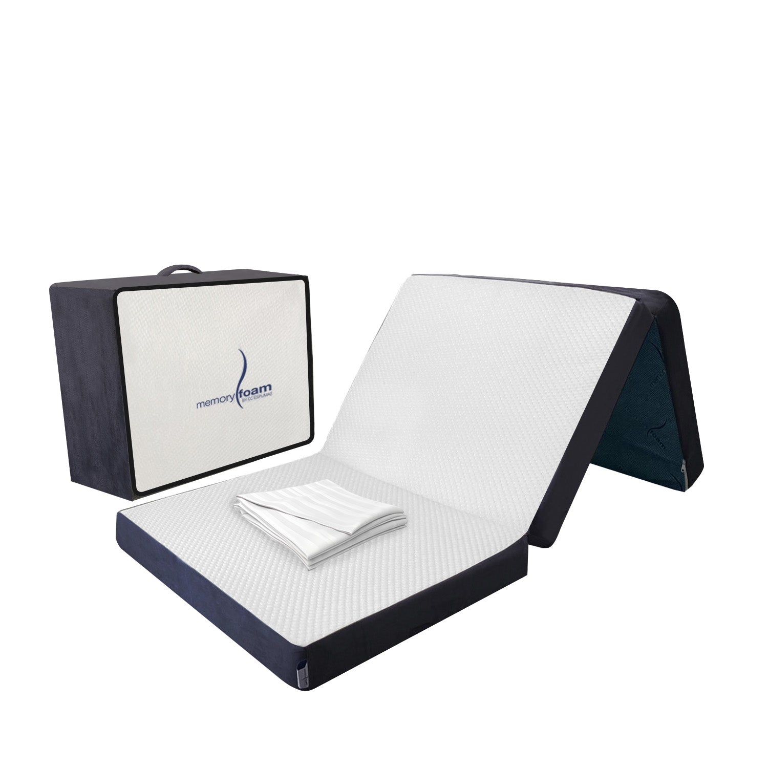 Pack Colchón Plegable + Protector Impermeable