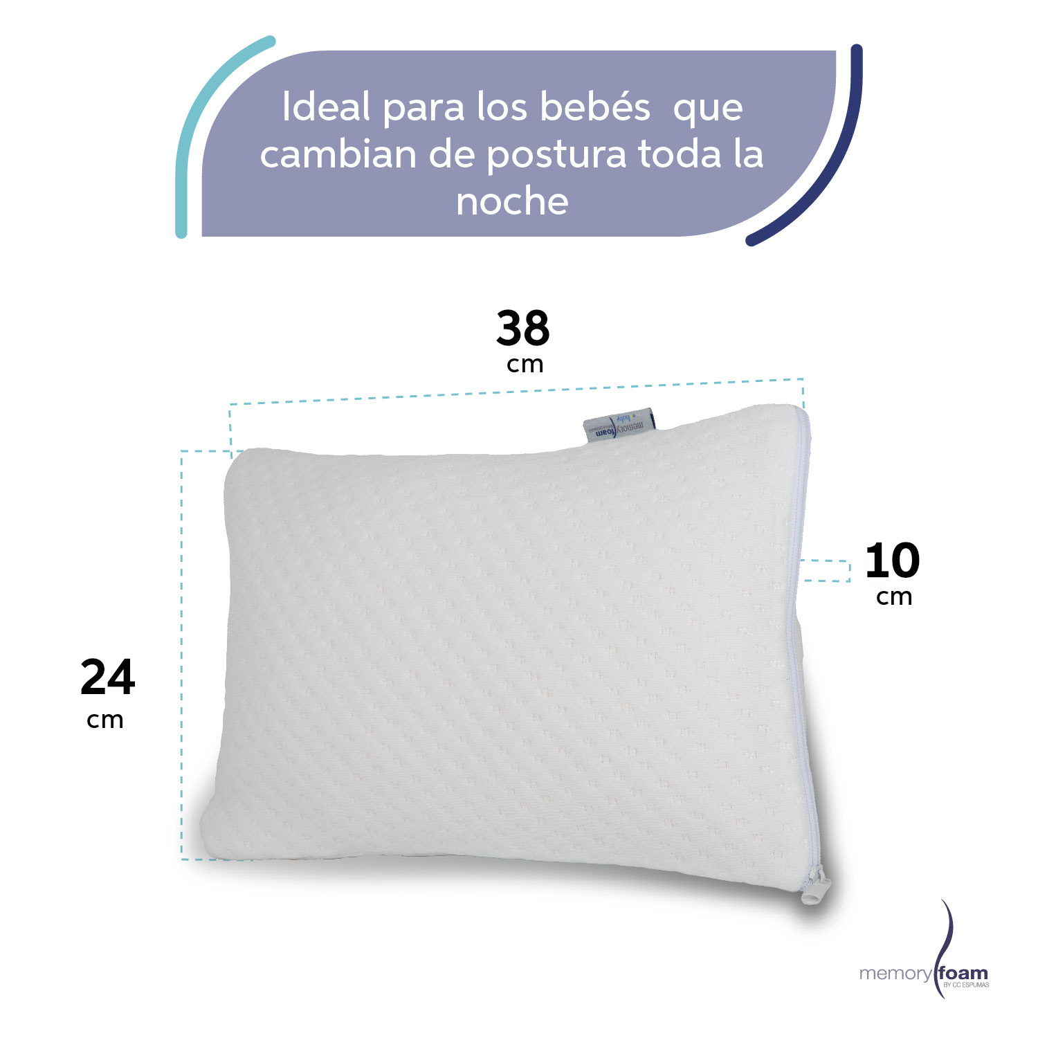 Almohada para bebé