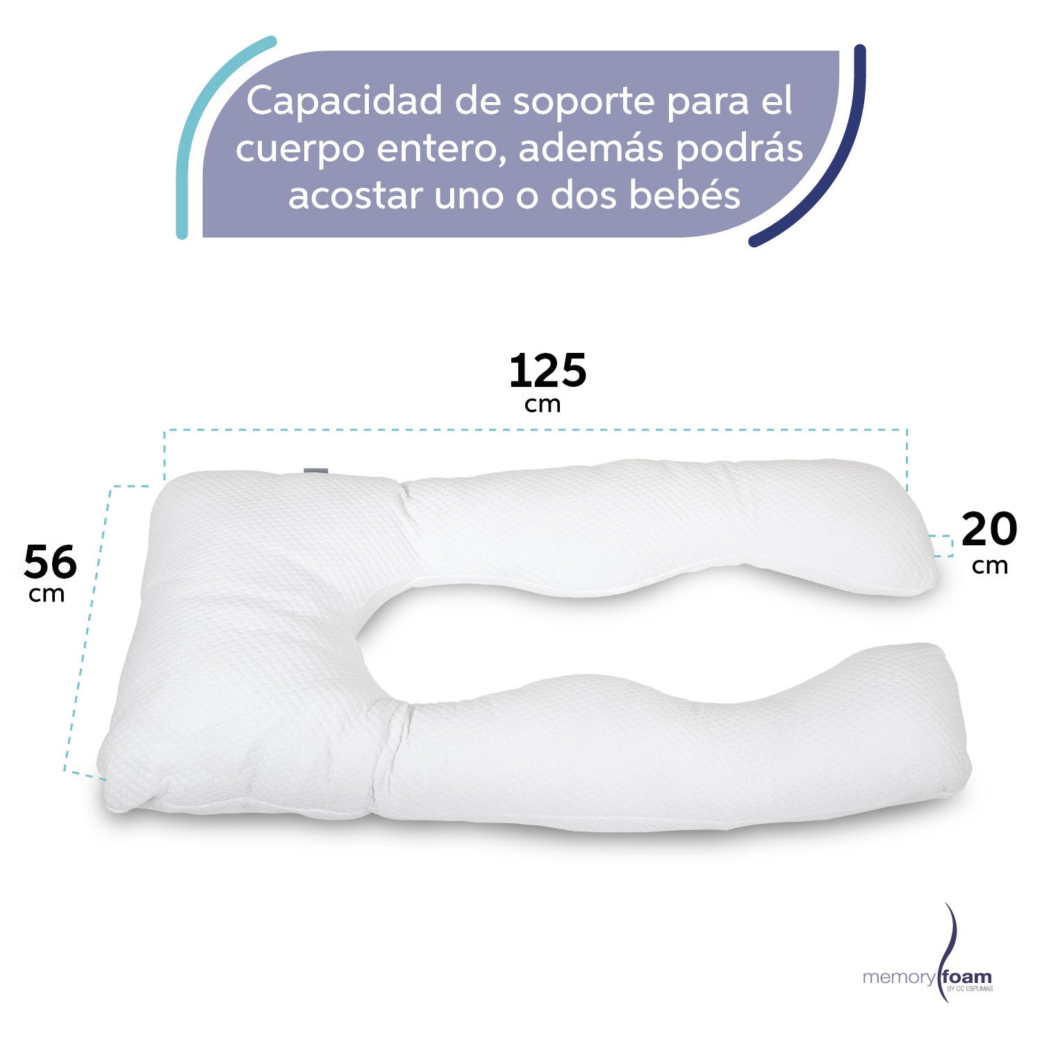 Almohada Premium para Embarazo y Lactancia