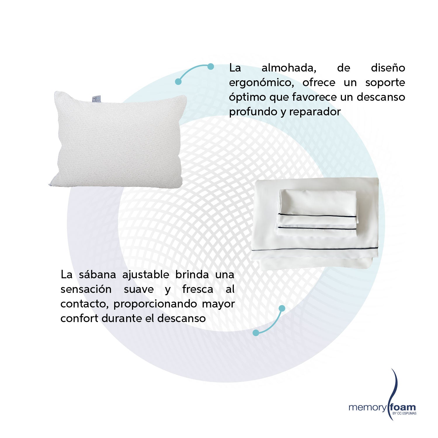 Pack Colchón Plegable + Almohada(s) + Sábanas