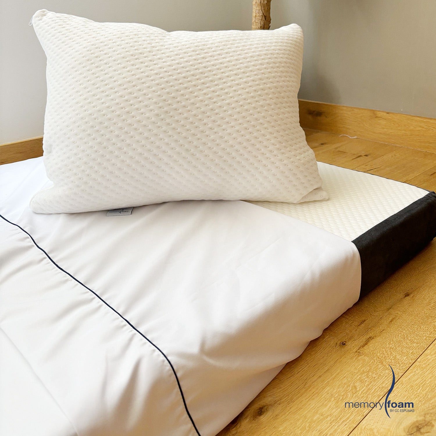 Pack Colchón Plegable + Almohada(s) + Sábanas