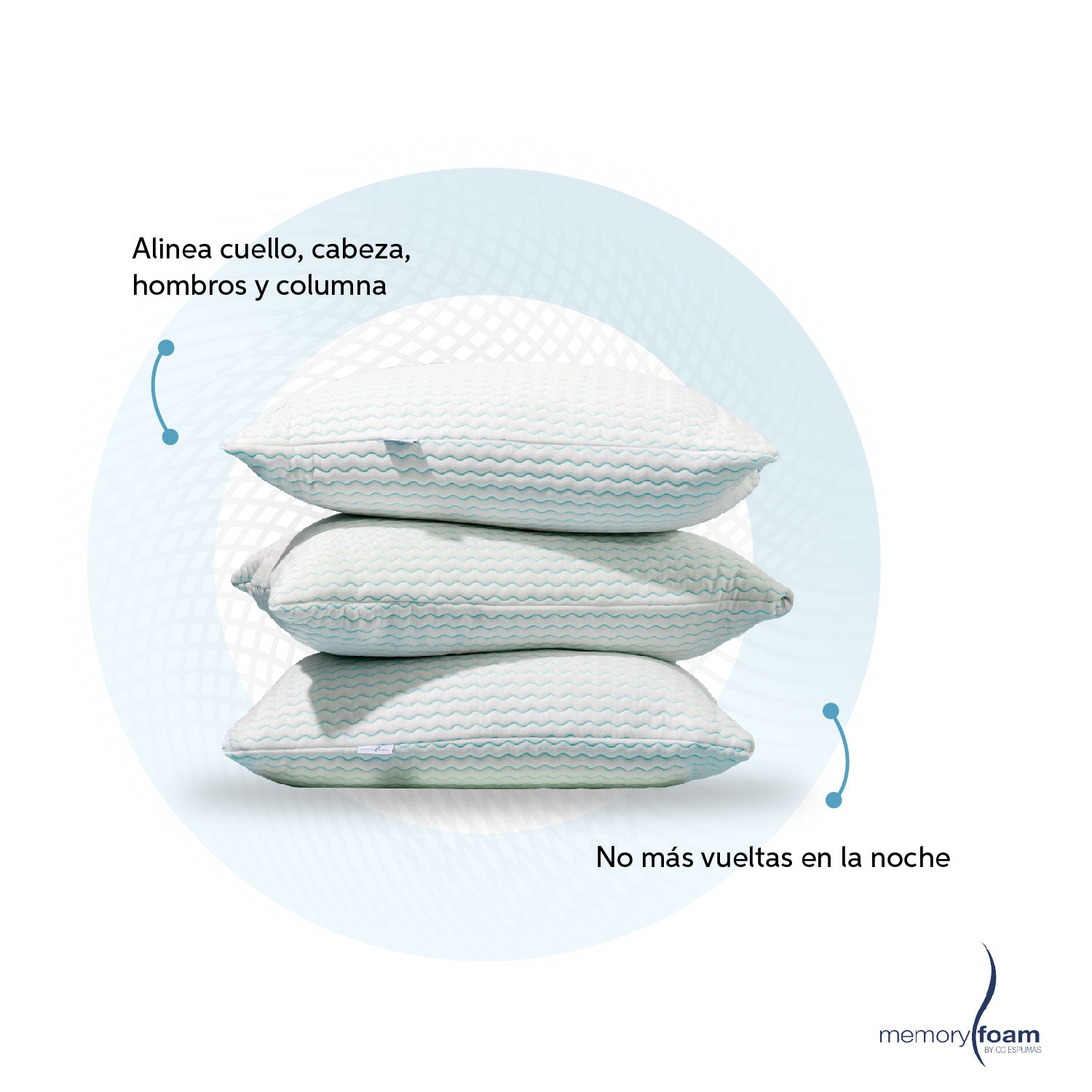 Almohada Cloud Ajustable Cool