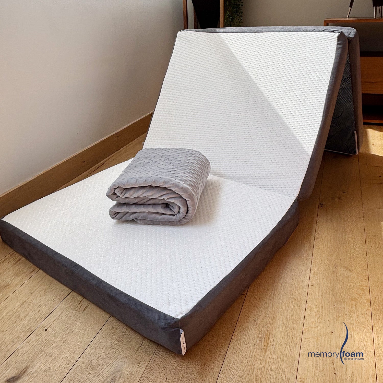 Pack Colchón Plegable + Cobija