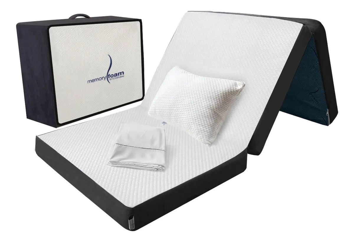 Pack Colchón Plegable + Almohada(s) + Sábanas