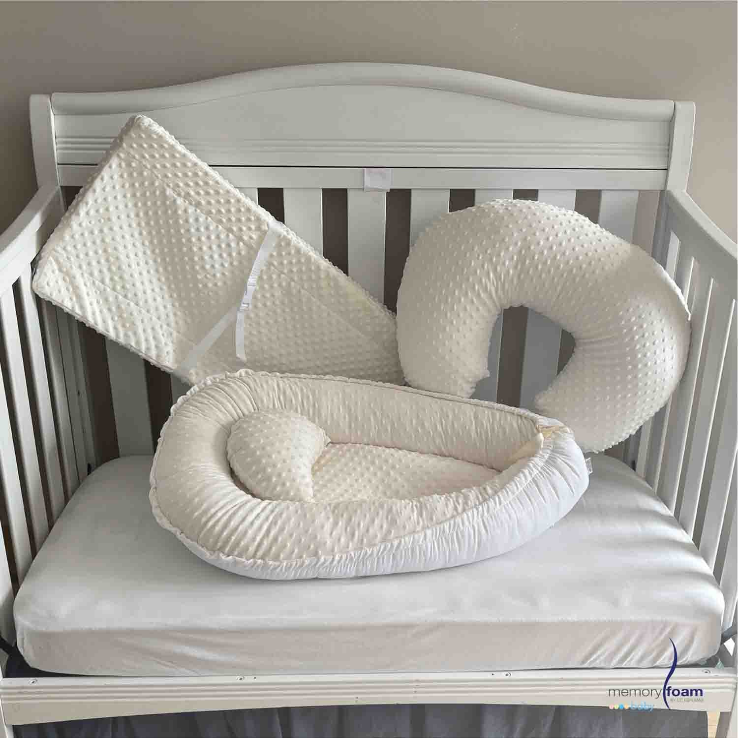 Pack de Bebé con Nido + Almohada de Lactancia + Cambiador