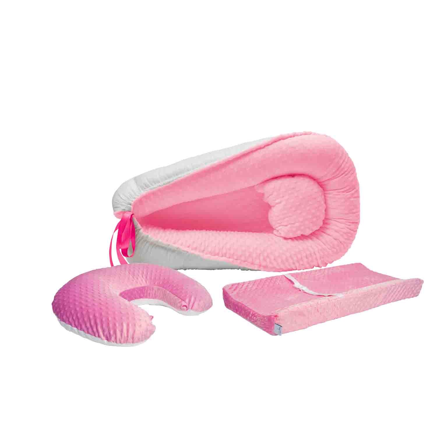 Pack de Bebé con Nido + Almohada de Lactancia + Cambiador