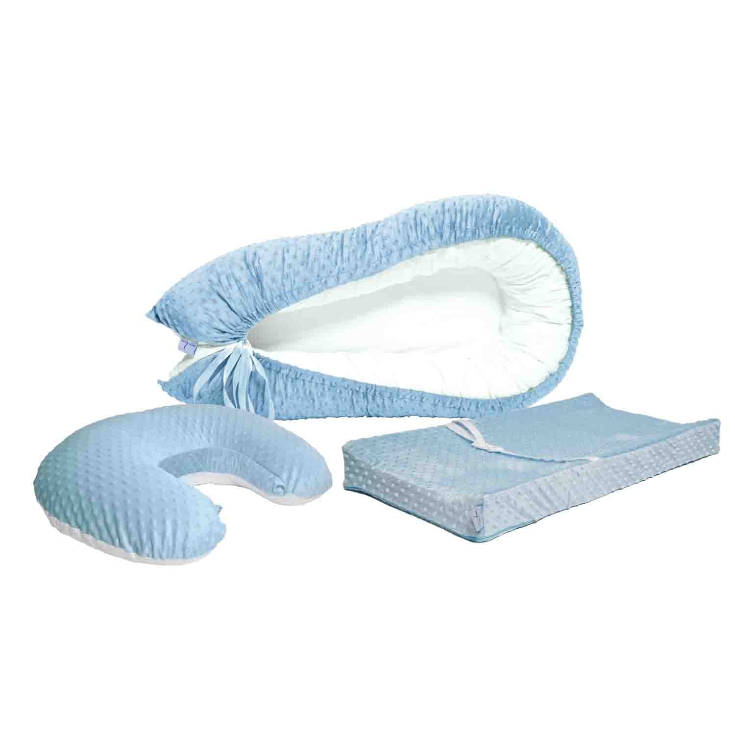 Pack de Bebé con Nido + Almohada de Lactancia + Cambiador