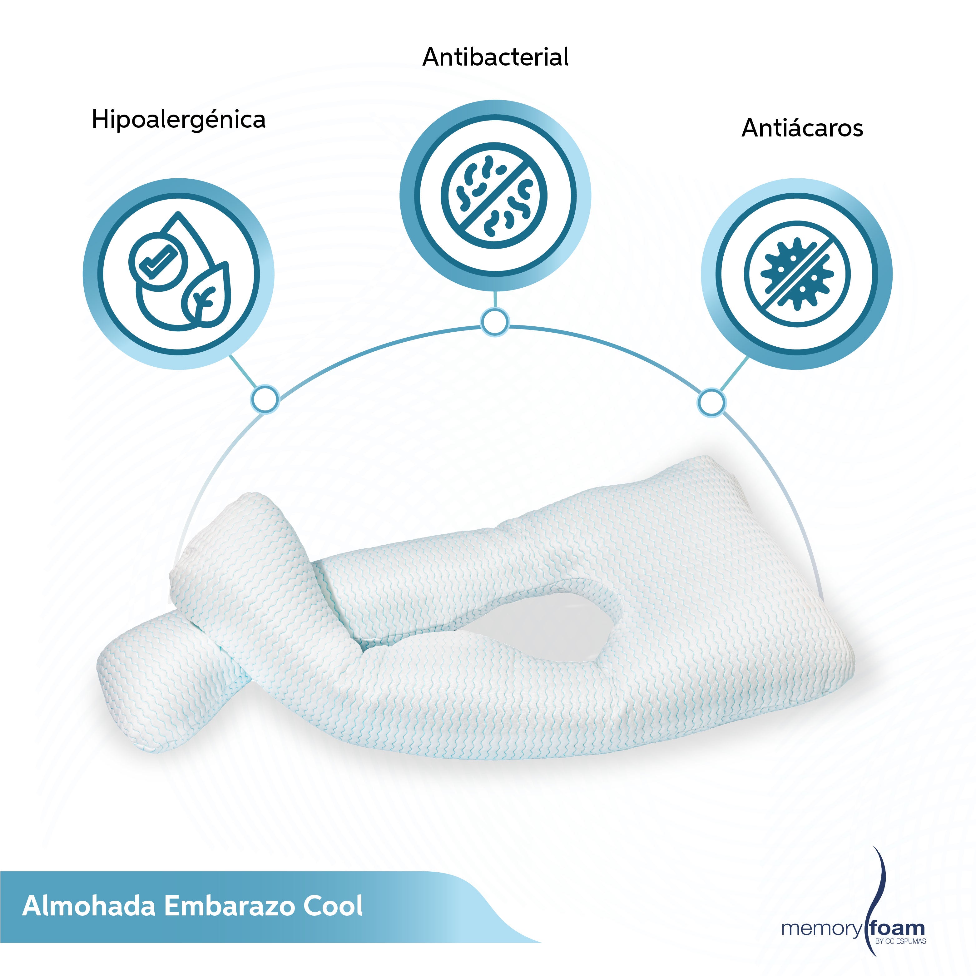 Almohada Embarazo Cool