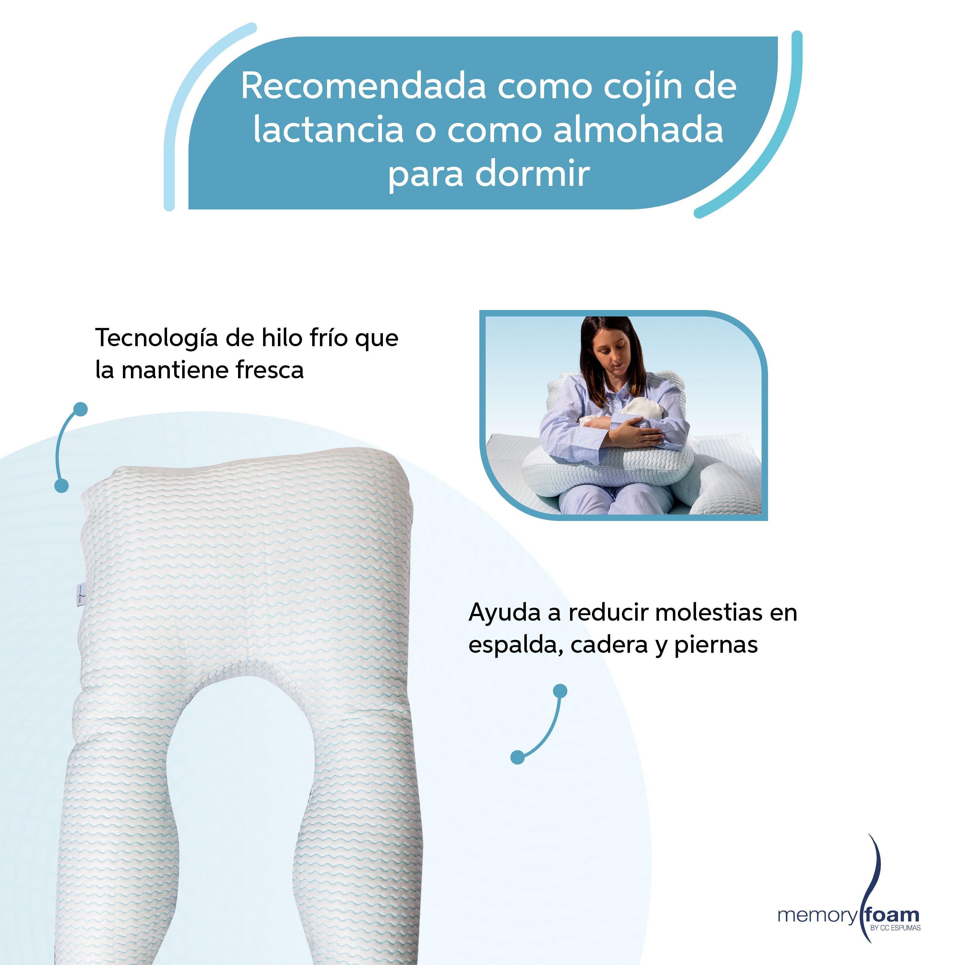 Almohada Embarazo Cool