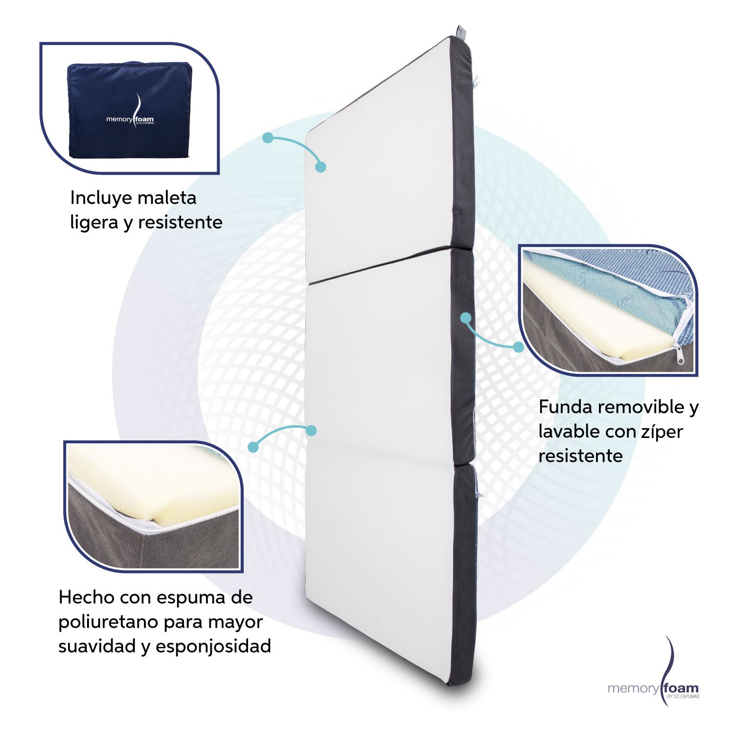 Pack Colchón Plegable + Almohada(s)