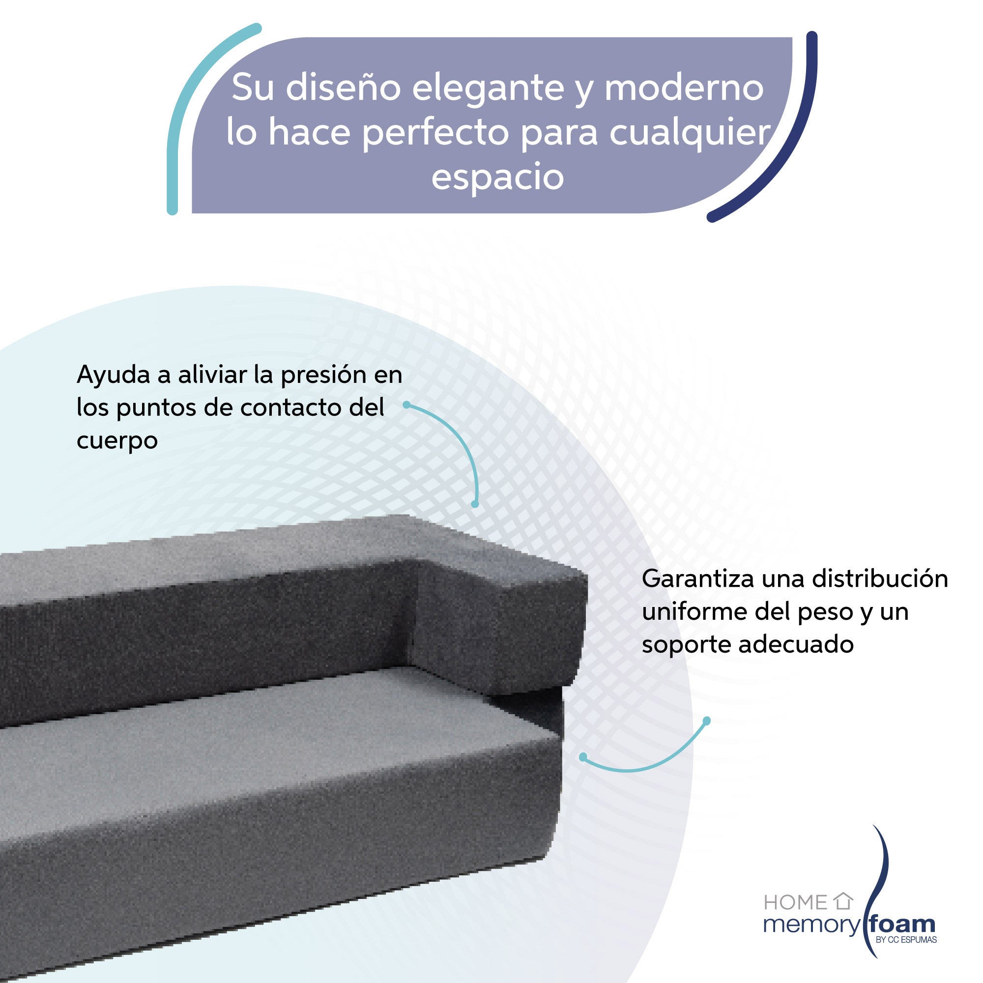 Sofá Cama Memory Foam