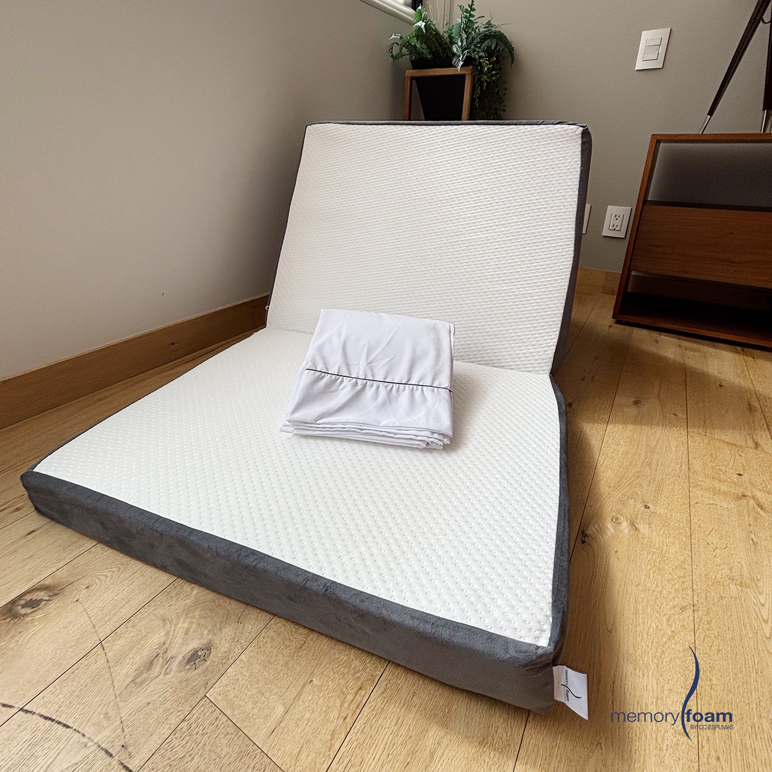 Pack Colchón Plegable + Sábanas