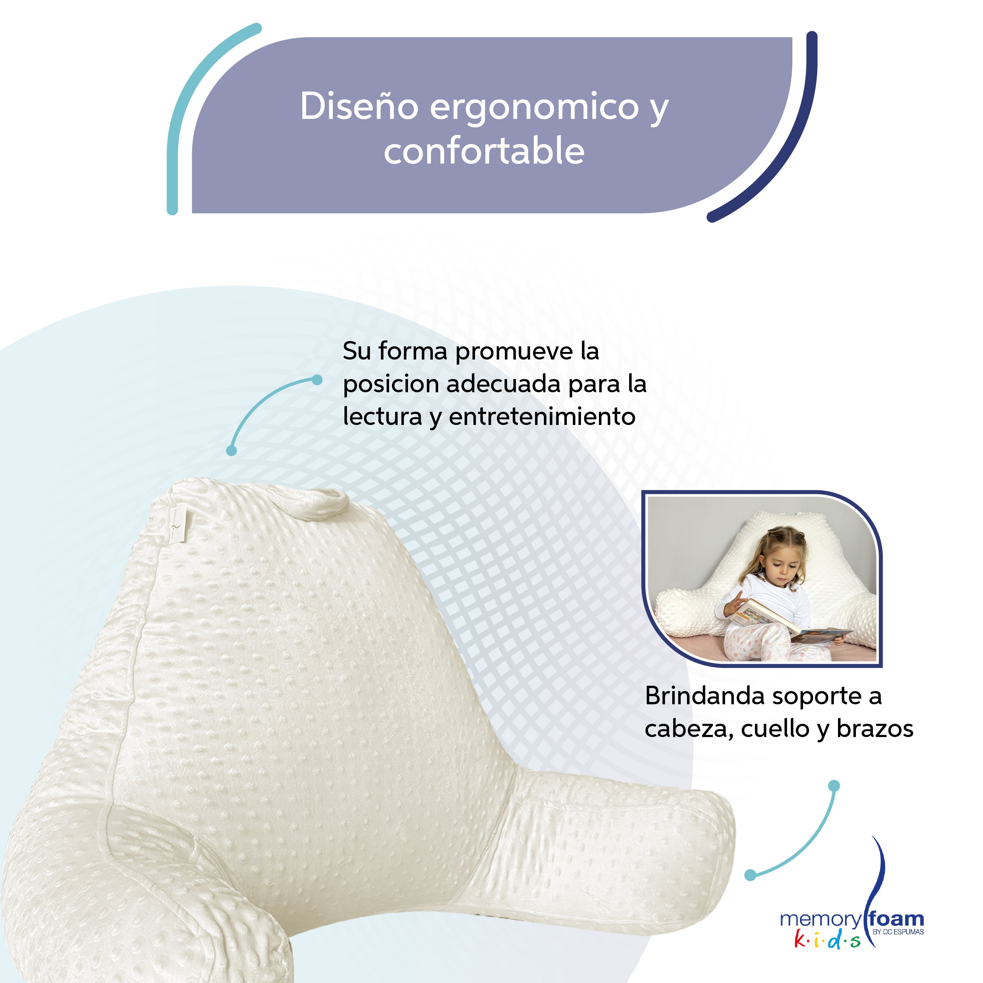 Almohada Lectura para Niños