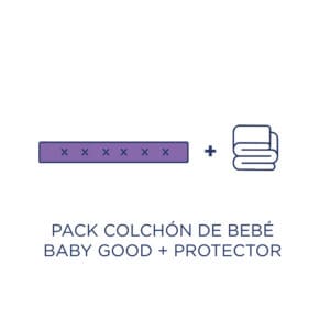 Pack Colchón Baby Good + Protector impermeable